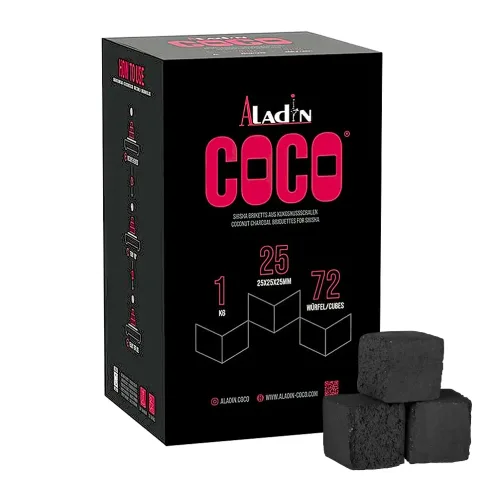 CHARBON COCO ALADIN C25
