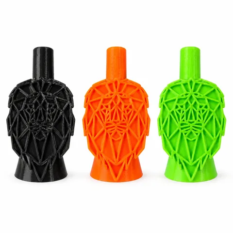 EMBOUT hygienique / pipa réutilisable LION géometrique